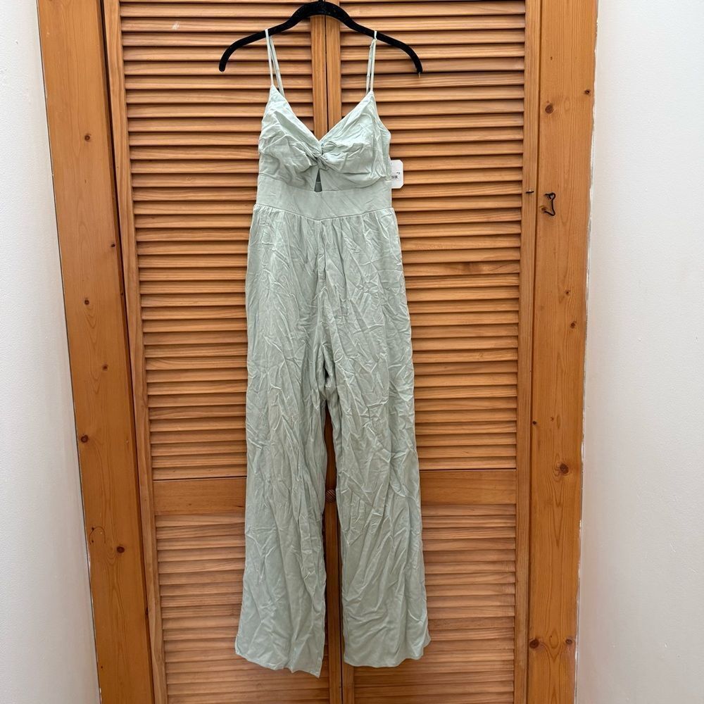 NWT Altar’d state Light Green Jumpsuit size XS
